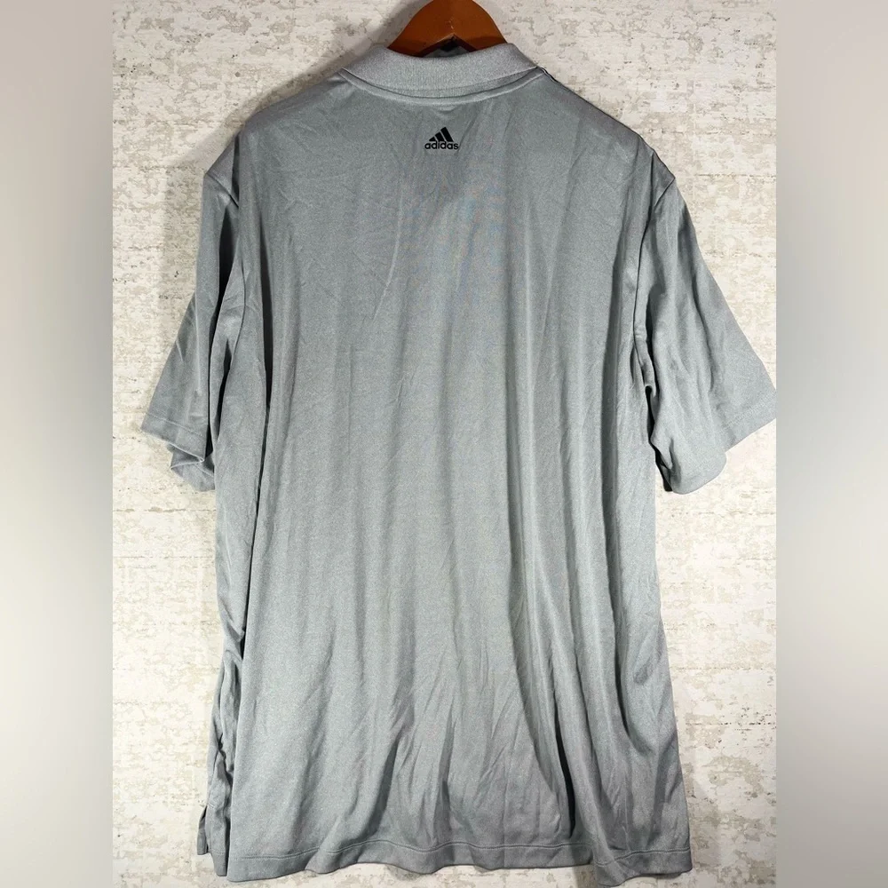 NWT ADIDAS Polo Sz 2XL Veterans CreatiVets Gray Shirt